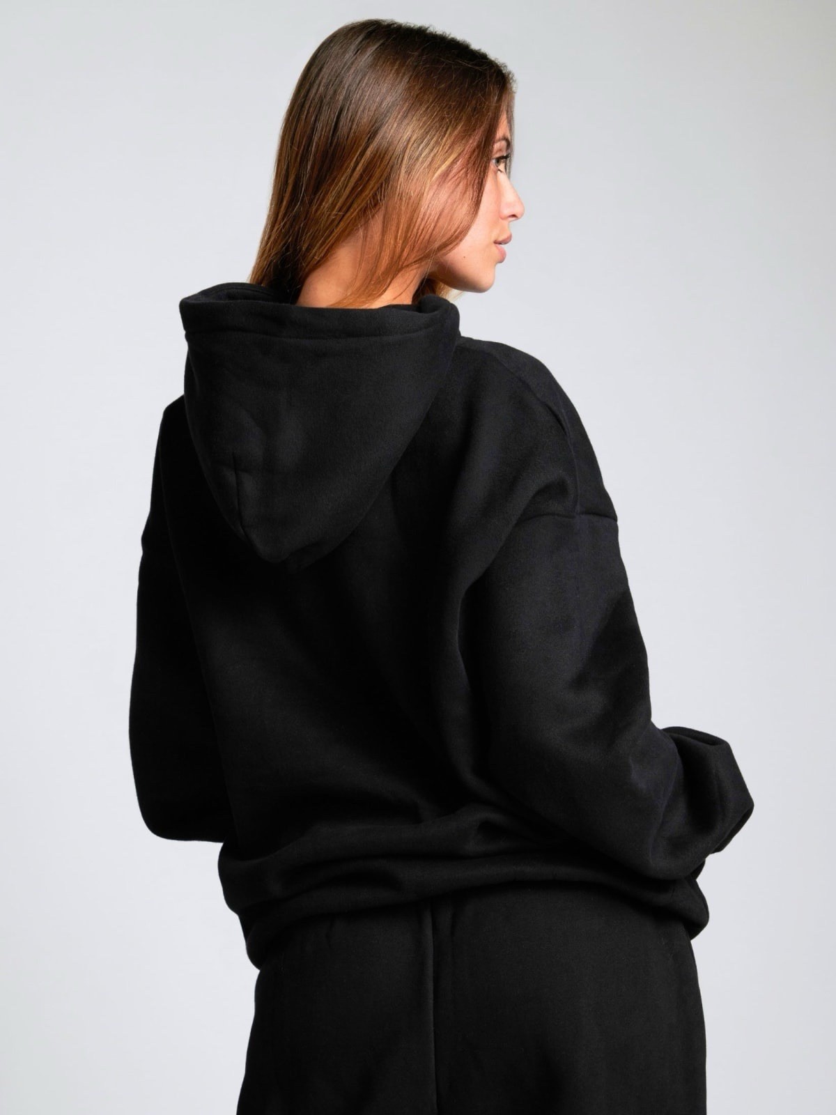 COMFRT Signature Hoodie in Onyx Black - Size Large