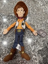 Disney Medium Plush Sheriff Woody from Toy Story, 18" Genuine Brand New W/ Tags