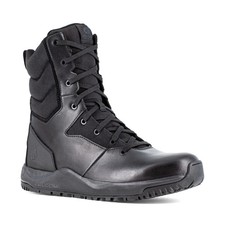 Volcom Men's 8" Tactical Boot - Street Shield - Soft Toe - T Black - 11 Medium