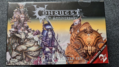 Conquest - The Spires - One Player Starter Anniversary - 3 Minis fehlen