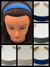 NEW FAUX SUEDE HEADBAND SELECT COLOR 1-inch WIDE FREE USA SHIPPING
