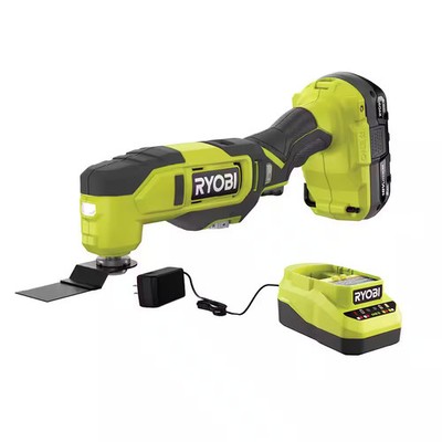 RYOBI  18V Cordless Multi-Tool Kit with 2.0 Ah Battery and Charger