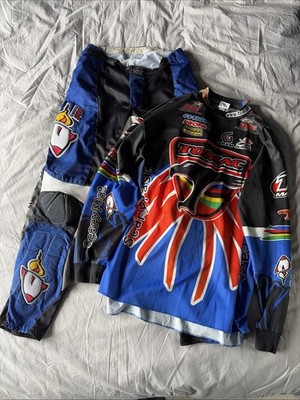 Vintage Original 1998 Scary Fast John Tomac Logo Race Clothing
