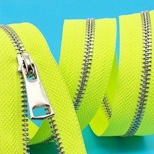 Taille 5# Zip En Métal Multicolore Pour Couture Accessoires Sac Veste Manteau