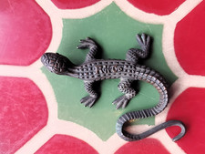 Rare READING HARDWARE Co LIZARD BRONZE Paperweight ADVERTISING ~ FREE SHIPPING