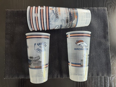 Denver Broncos Invesco Field at Mile High Souvenir Cups - Set of 6