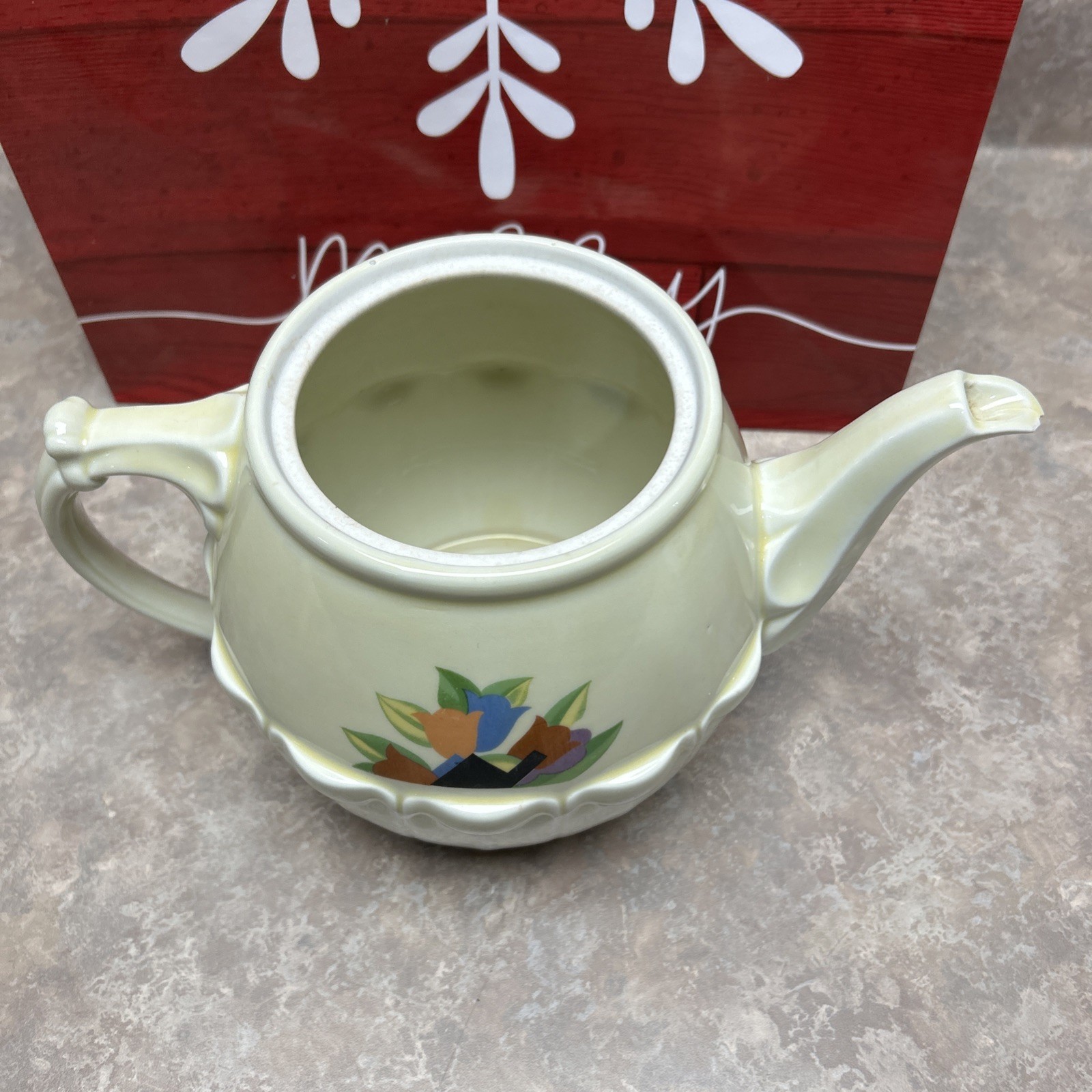 Vintage Enterprise Aluminum Co DRIP-O-LATOR Coffee Pot flower Decor