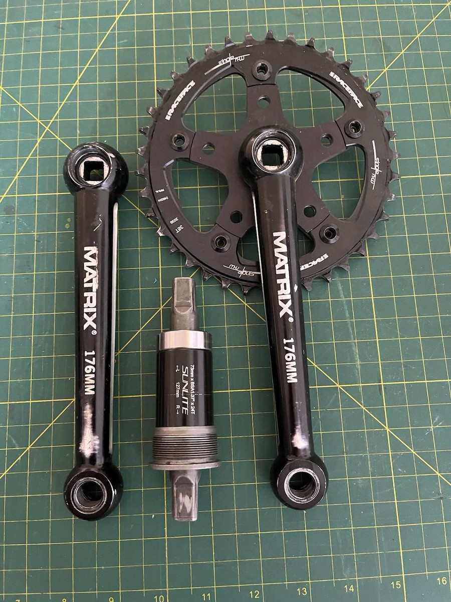 Cook Bros Matrix Crank Set 176mm 110bcd | eBay