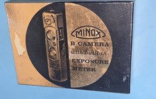 MINOX B  Camera n.o.s.  Rare GOLD & BLACK box