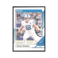 2024 Donruss Taylor Decker Lions #281