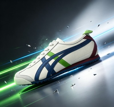 1183A201-115 Onitsuka Tiger Mexico 66 - Cream Mako Blue   size Men s