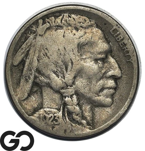 1923-S Buffalo Nickel, Better Date