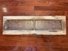 Steamer AVALON Transom Window w/Original Frosted Glass & Paint!