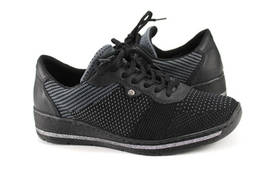 Rieker Gr.39 Damen Halbschuhe Slipper Sneaker Loafers  Schwarz  TOP  P 344