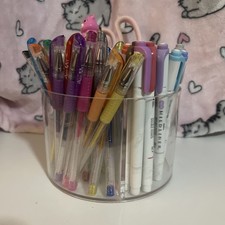 Acrylic Pen Organizer 4 Slots Pen Holder PENS NOT INCLUDED 