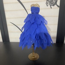 2014 Hasbro Disney Descendants Evie Isla de los Perdidos Azul Coronación Vestido