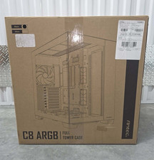 Antec C8 ARGB Full Tower Gaming PC Case Tempered Glass NEW Black