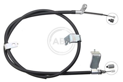 HELLA PAGID 8AS 355 663-521 Cavo Freno Di Stazionamento AS6352 - Compatibile Con Citroën, Ricambio Auto Di Qualità