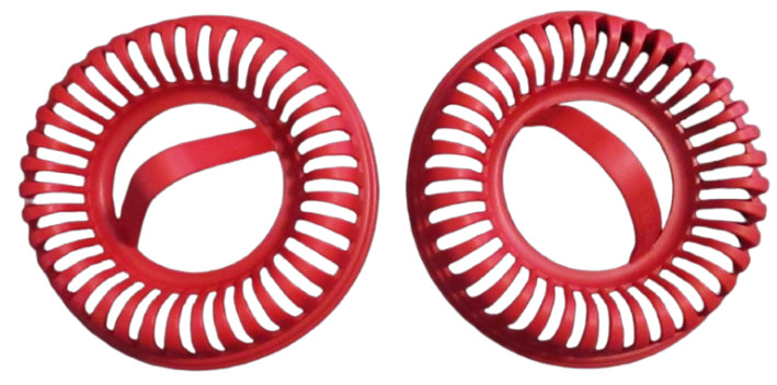 Kitchen HQ Silicone Microwave/Air Fryer Chip Maker - Set of 2 (Safe to 500)