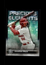 2023 Bowman Platinum Precious Elements #PE-10 Jonathan Mejia St. Louis Cardinals