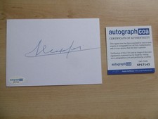 Alberto Sordi Autogramm signed 10x15 cm Karteikarte ACOA