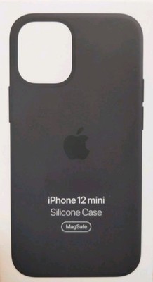 Apple Silicone Case with MagSafe for iPhone 12 mini - Black