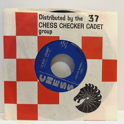 CHUCK BERRY - Almost Grown / Little Queenie (1959) - 7'' Vinyl Record 45RPM - VG