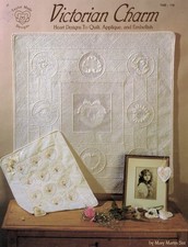 TAYLOR MADE DESIGNS VICTORIAN CHARM QUILT  APPLIQUE BOOK