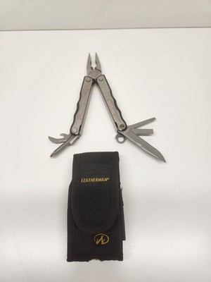 Leatherman Kick  Stainless Steel Multi-Tool with Black Sheath Retired Very Good