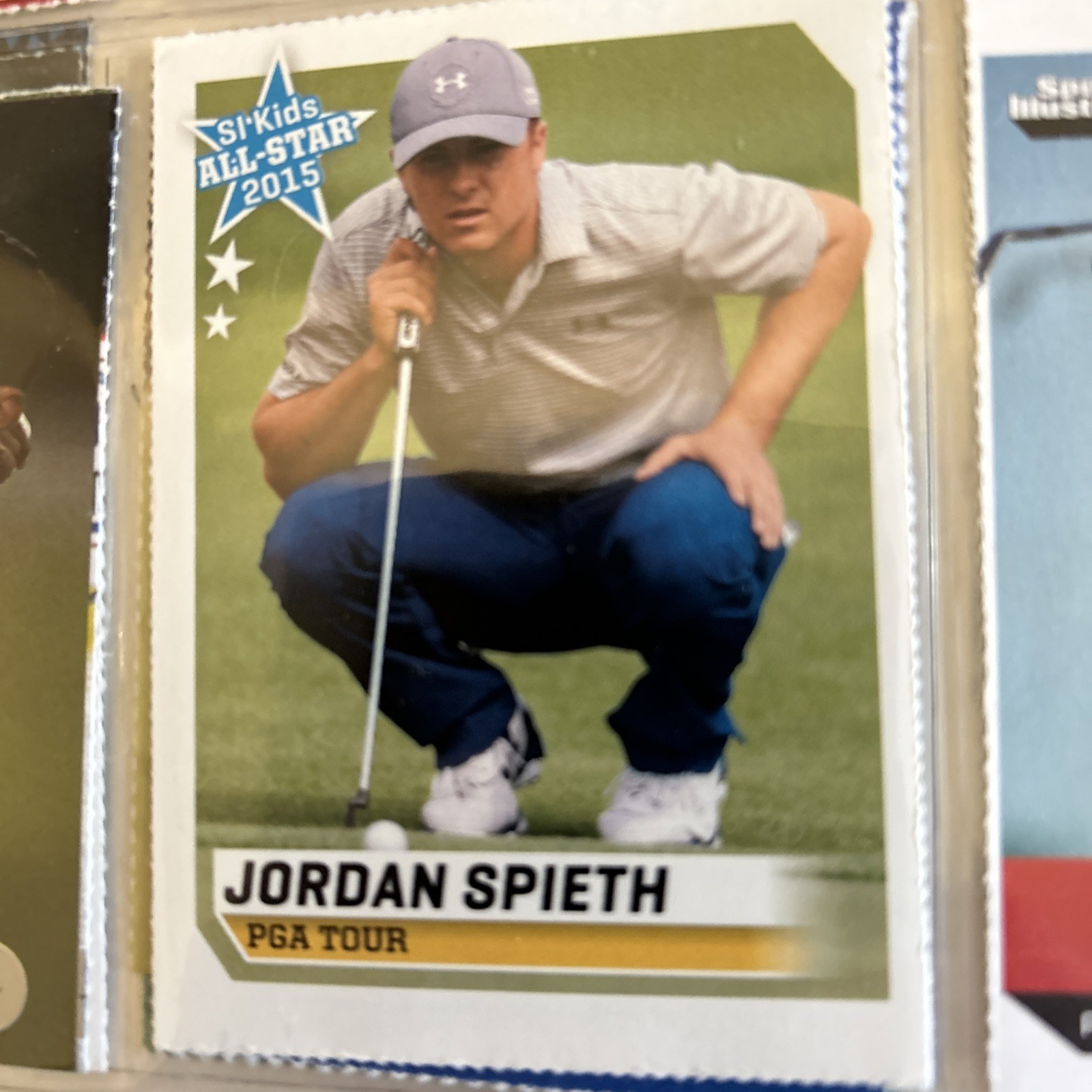 2015 Sports Illustrated For Kids Jordan Spieth Rookie Golf SI Kids