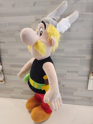 RARE Asterix & Obelix Large 22'' Asterix Plush Doll Souvenir 2011 Parc Exclusive