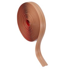 Wall Corner Protector 0.8 in x 10 Ft, Self Adhesive Wall Corner Guard, Brown