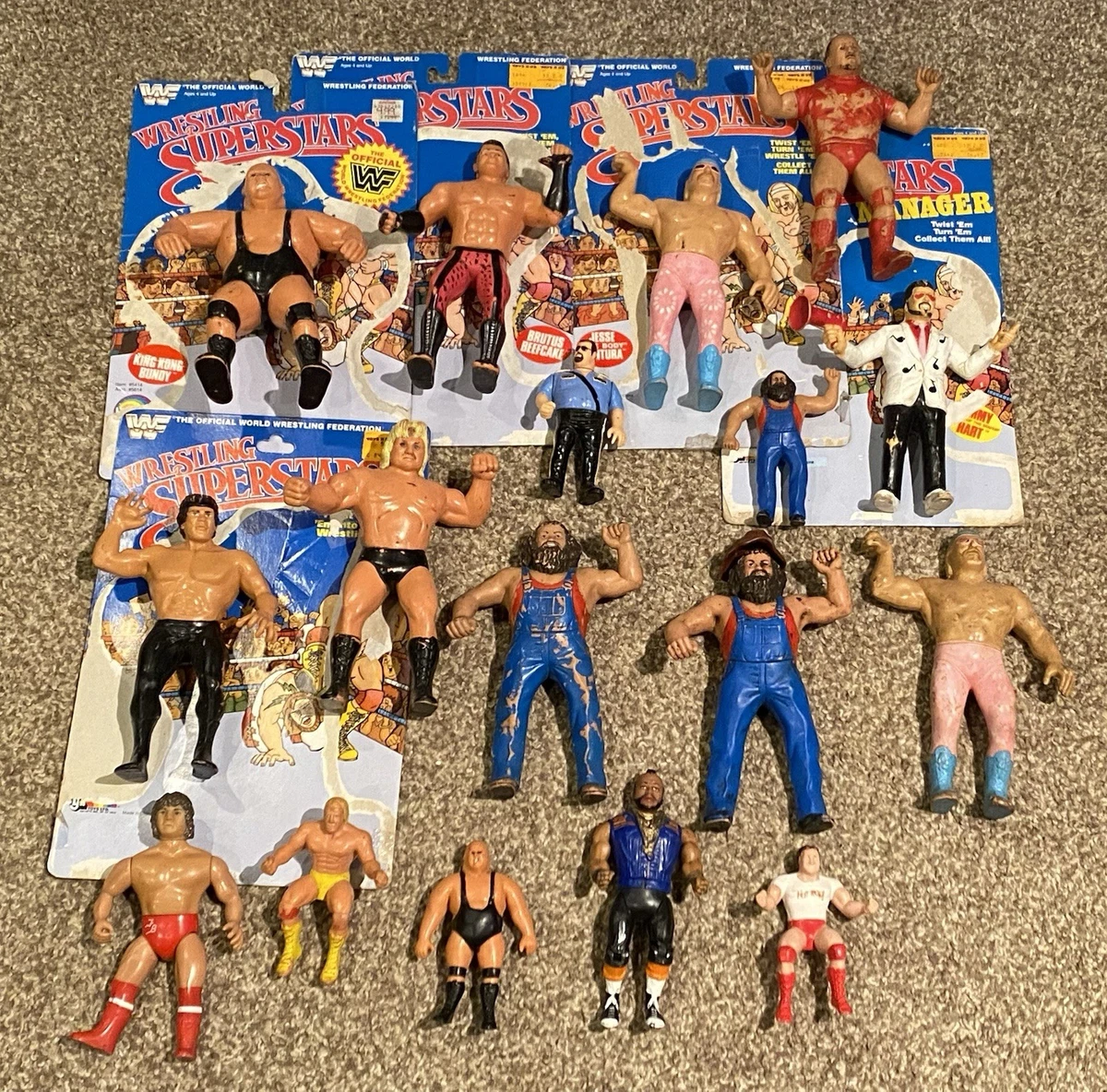WWF Wrestling Fan Action Figures for sale | eBay