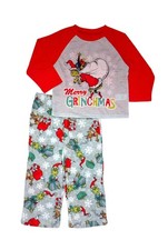 The Grinch Toddler Boy's Christmas Holiday Character Pajama Set, Size 3T