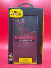 Otterbox Strada Series Folio Protective Case Apple iPhone Xr shadow 77-59916
