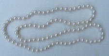 Vintage Strand Cultured Pearl Necklace 23" 6mm