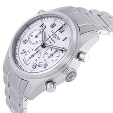 Longines Spirit Chronograph Automatic Chronometer Silver Dial Men's Watch 2