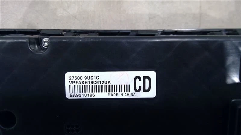 Nissan Murano 2016-2020 módulo de control de clima control de aire acondicionado OEM 27500-9UC1C Foto 3 de 4