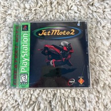 Jet Moto 2 Sony PlayStation 1 PS1 Greatest Hits Video Game with Manual Tested