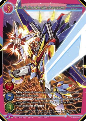 Gate Ruler TCG 2021GB02-090      Galactic Swordmaster Granmezzer GB02 - Onslaugh