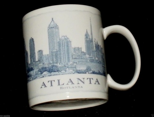 STARBUCKS Atlanta Hotlanta City 2007 18 fl oz. Coffee Cup Mug - Picture 3 of 4