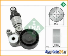 Belt tensioner, V-ribbed belt INA 533012910 for Mazda CX-5