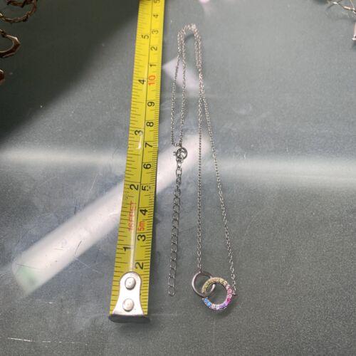 COLLAR DOBLE CIRCULO MULTICOLOR - Bild 4 von 6