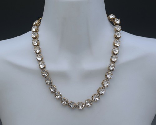 J CREW LARGE CRYSTALS BRULEE NECKLACE 