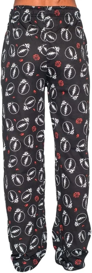 Pantalones de salón unisex para adultos Grateful Dead Steal Your Face con logotipo Foto 3 de 4