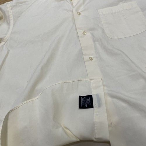 KNIGHTSBRIDGE Button Shirt Men L 16.5 34 35 Yellow Light Dress Shirt Classic L - Picture 13 of 17
