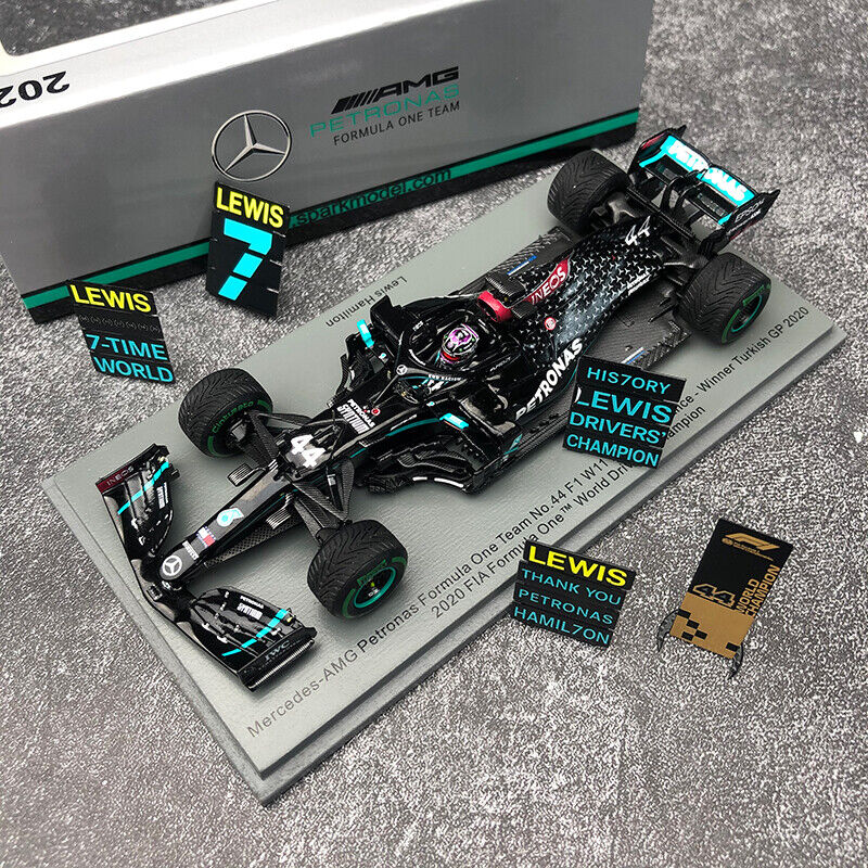 Spark AMG Mercedes W12 Lewis Hamilton 2021 Brazilian GP winner 1/43 S7 –  racepassionstore