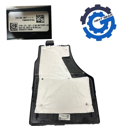 New OEM Mopar Battery Cover Lid Right 2021-2023 Jeep Grand Cherokee L 6MN69TX7AA - Picture 2 of 3