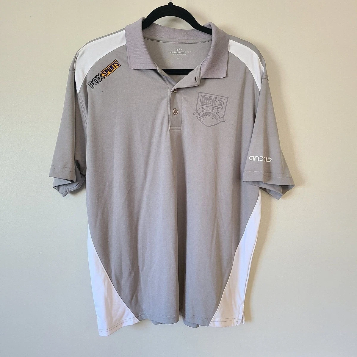 Vansport top golf shirts