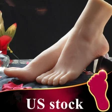 KnowU Female Feet Shoes Displays Model Legs Lifelike Mannequin One or Pair US